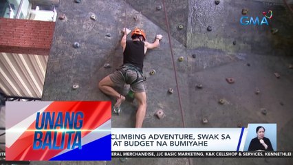 Indoor wall climbing adventure, swak sa walang oras at budget na bumiyahe | UB