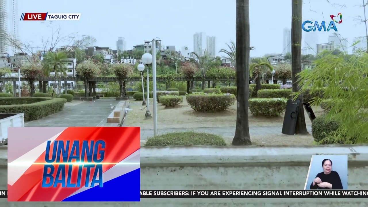 Mga residente ng Barangay West Rembo, tutol sa pansamantalang pagpapasara ng Makati Park and Garden | UB