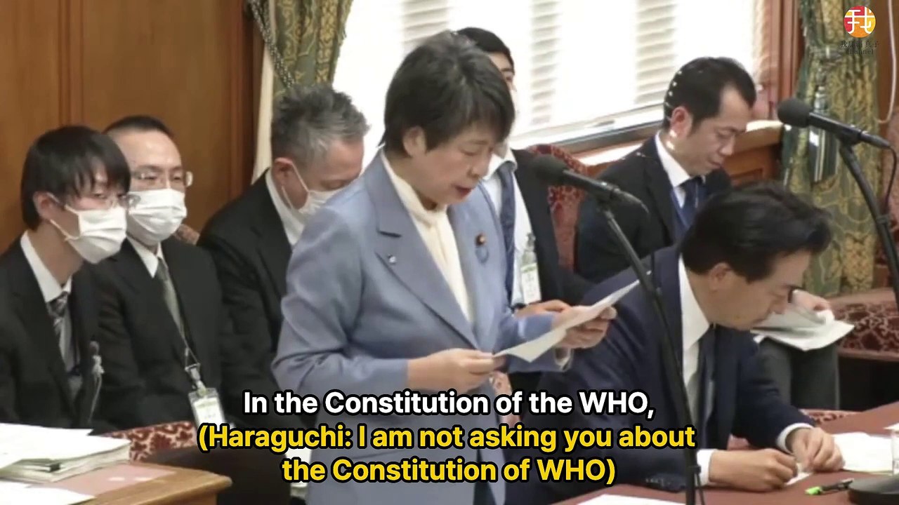 IHR amendment does not require the Diet to approve says JP Minister of Foreign Affairs #StopTheWho