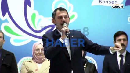 Murat Kurum, TOKİ mağdurlarının protestosunu destek sandı: Allah razı olsun