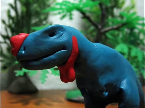 Jurassic Fight Club - Cannibal Dinosaur Claymation | movie | 2010 | Official Trailer