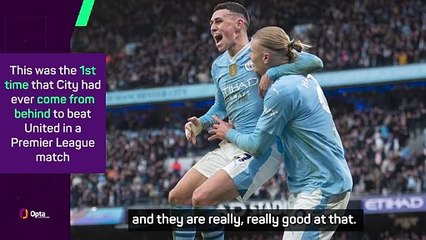 Man City 3-1 Man United - Fantastic Foden fires City to derby delight