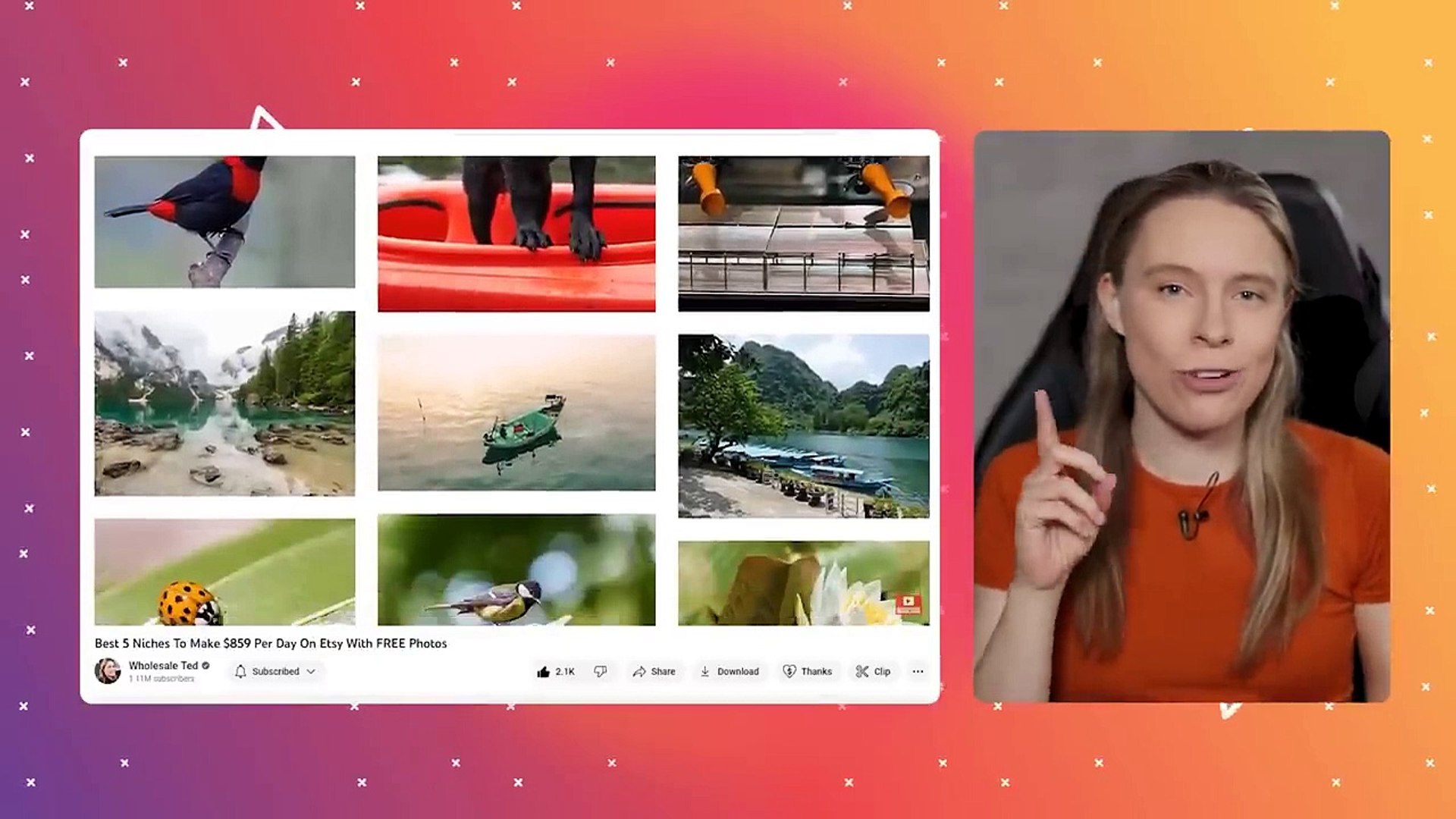 ⁣How To Create Wall Art In Canva To Sell For A Profit