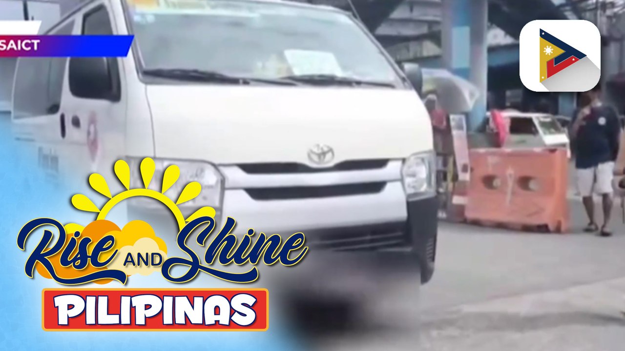 Sasakyan na improvised ang plaka, nasampolan sa operasyon ng SAICT ng DOTr sa Muntinlupa
