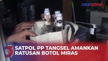 Mendekati Ramadhan, Satpol PP Tangsel Amankan Ratusan Botol Miras di Tempat Hiburan Malam