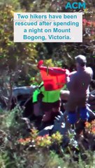 Hikers helicoptered out after spending night on Mount Bogong