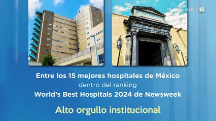Hospitales Civiles de Guadalajara entre los primeros 15 mejores del país: revista "Newsweek