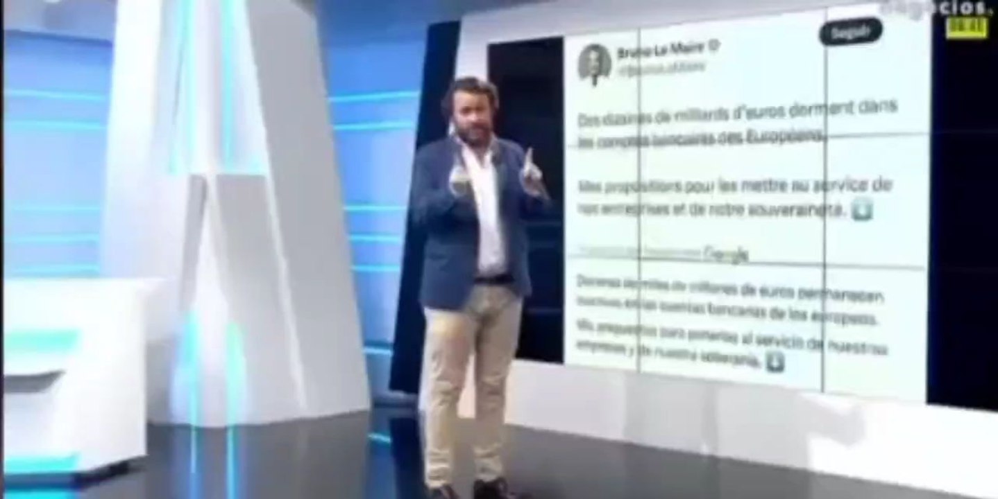 El ministro de Economía de Francia, Bruno Le Maire, se pone en evidencia con estasdeclaraciones: la deriva del euro digital y suverdadero objetivo: "Decenas, de miles de millones de euros permanecen inactivos enlas cuentas bancarlas de lọs europeos".