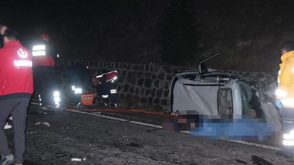 Nevşehir'de korkunç kaza: 3 ölü, 6 yaralı