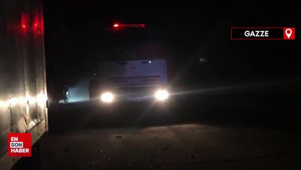 İsrail, Gazze'de yüzlerce Filistinlinin toplu defnedildiği mezarlığı hedef aldı