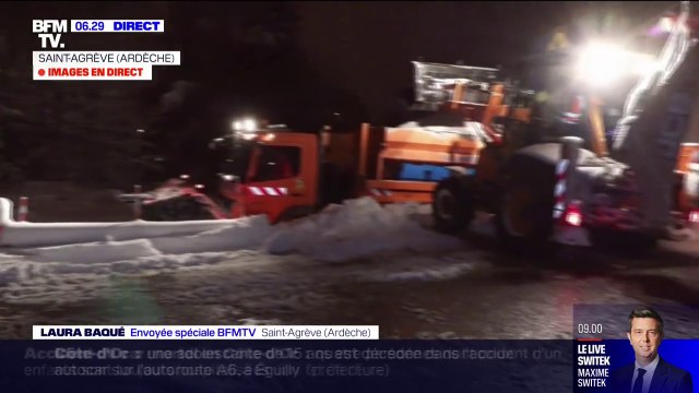 40 cm de neige prévus à Saint-Agrève, dans l'Ardèche