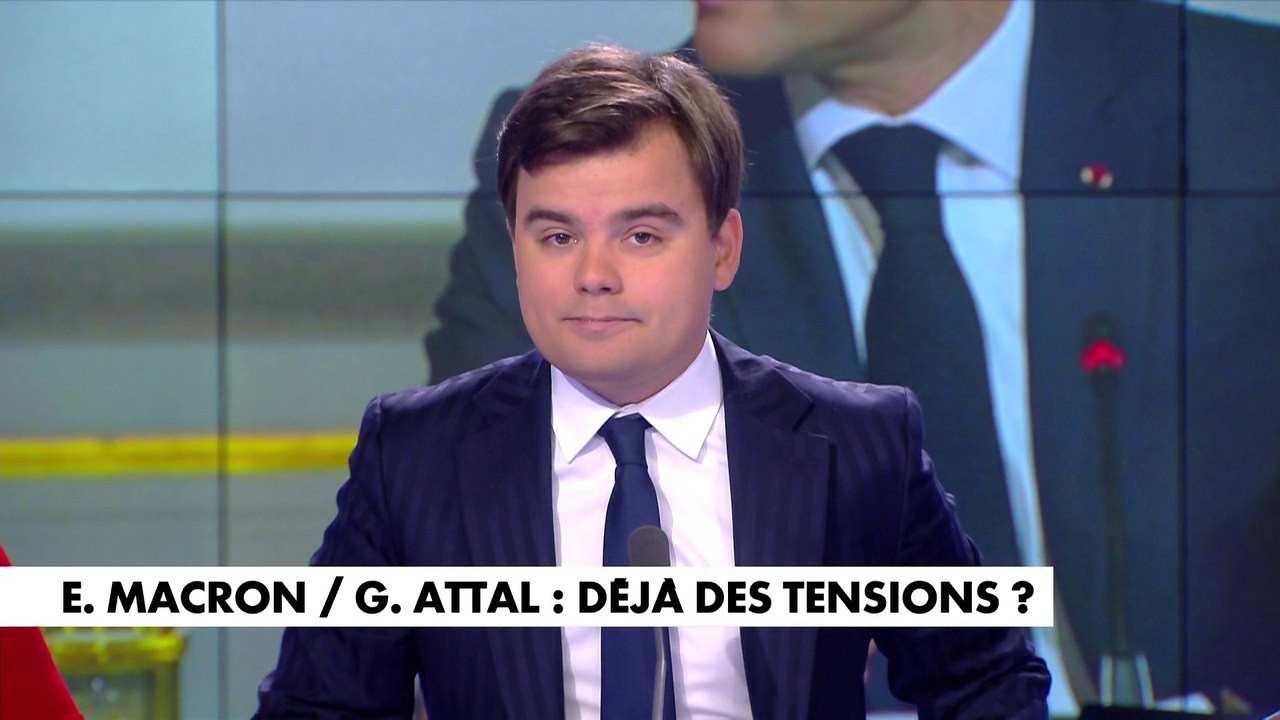 L'édito de Gauthier Le Bret : «Emmanuel Macron / Gabriel Attal : déjà des tensions ?»