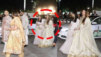 Download Video: Anant Ambani Pre Wedding: Aishwarya Rai को Amitabh Bachchan Family Ignore Entry Video Viral