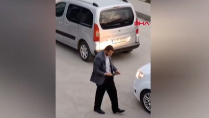 Düğün konvoyunda maganda dehşeti