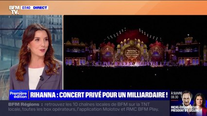 Rihanna a donné un concert privé pour un milliardaire pour une fête de pré-mariage