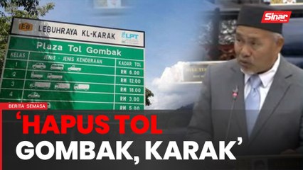 Download Video: Tuan Ibrahim cadang mansuh tol Gombak, Karak elak sesak