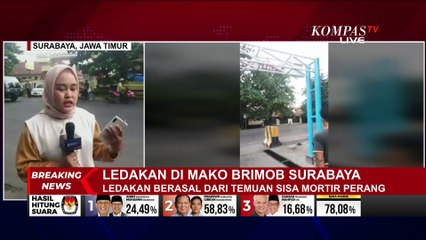 Скачать видео: Bagaimana Kondisi dan Arus Lalu Lintas di Sekitar Mako Brimob Surabaya Usai Ledakan?