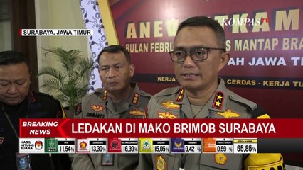 Kapolda Jatim Sebut Kerugian Materil Akibat Ledakan adalah Kerusakan di Kantor dan 1 Mobil