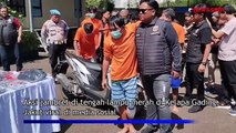 Polisi Ciduk Spesialis Jambret HP Taksi Online Viral di Kelapa Gading