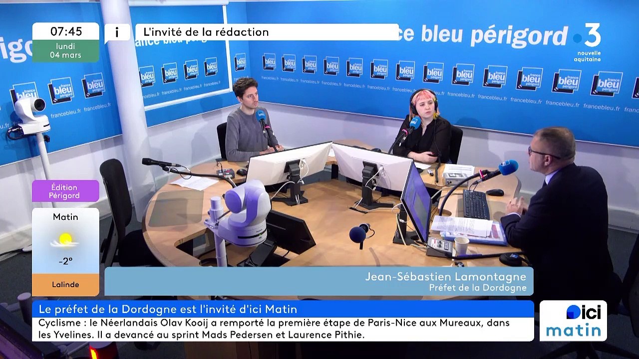 Jean-Sébastien Lamontagne, préfet de Dordogne