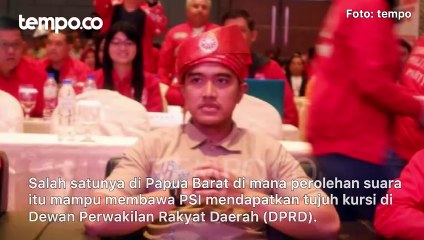 PSI Sebut 'Kaesang Effect' Tingkatkan Perolehan Suara di Daerah