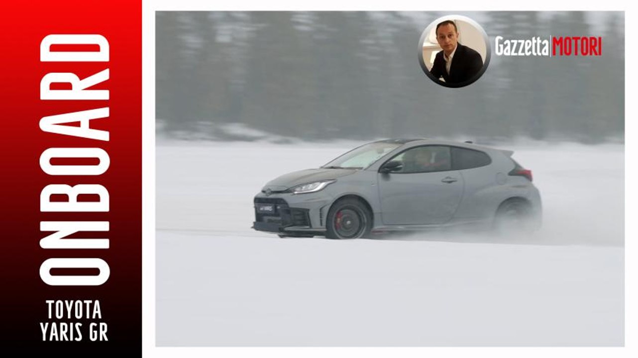 Toyota GR Yaris: l'onboard sul ghiaccio della Finlandia