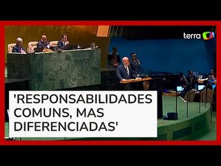 Lula critica países ricos por poluição e diz que Brasil está 'na vanguarda da transição energética'