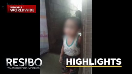 2-anyos na bata, bugbog sarado nang mapagbuntungan ng galit ng kanyang ina at amain?! | Resibo