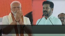 CM Revanth Reddy Speech infront of PM Modi | Telangana | Telugu Oneindia