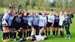 Pwllheli Ladies celebrate winning  North Wales Women’s League West title