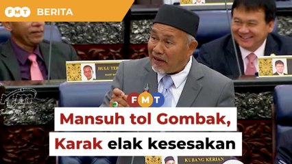 Tuan Ibrahim cadang mansuh tol Gombak, Karak elak sesak ke Pantai Timur