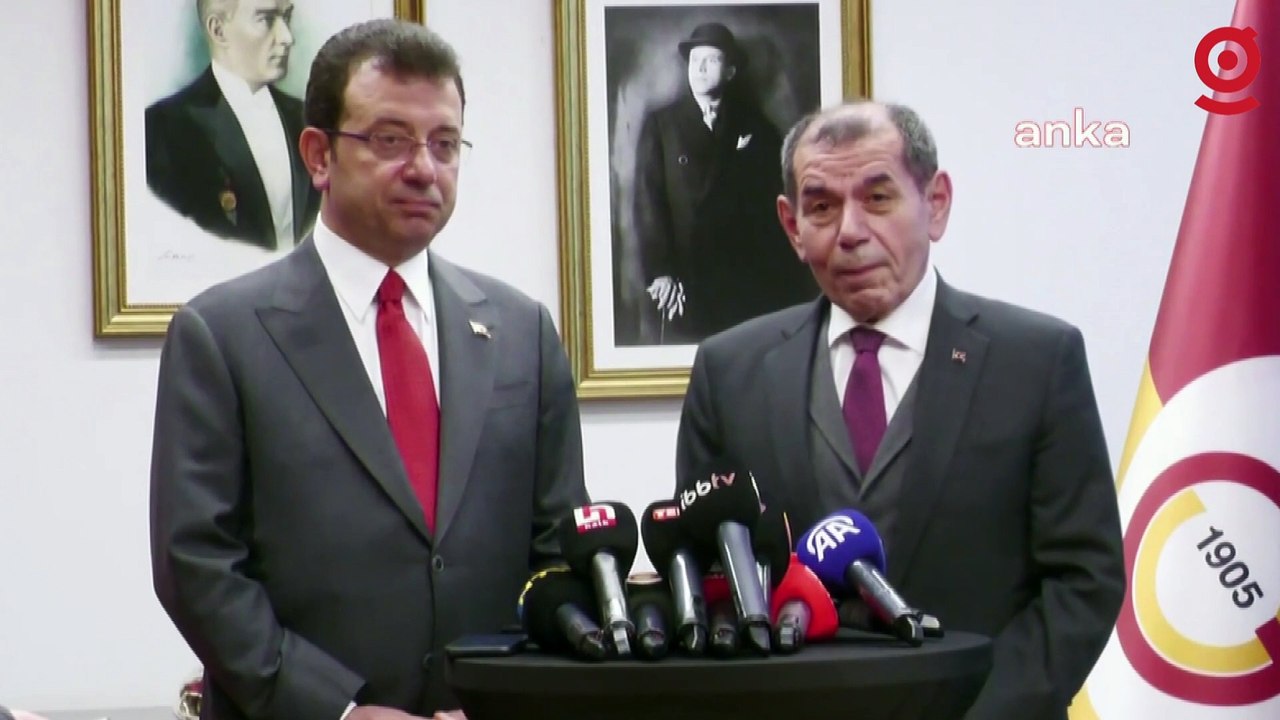Dursun Özbek, Kurum ile samimi pozunun ardından İmamoğlu ile bir arada: Kravatı söylemedin
