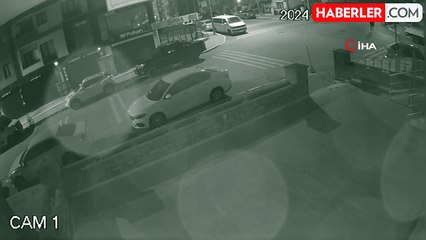 Beylikdüzü'nde bir şahıs iş yerini böyle kurşunladı