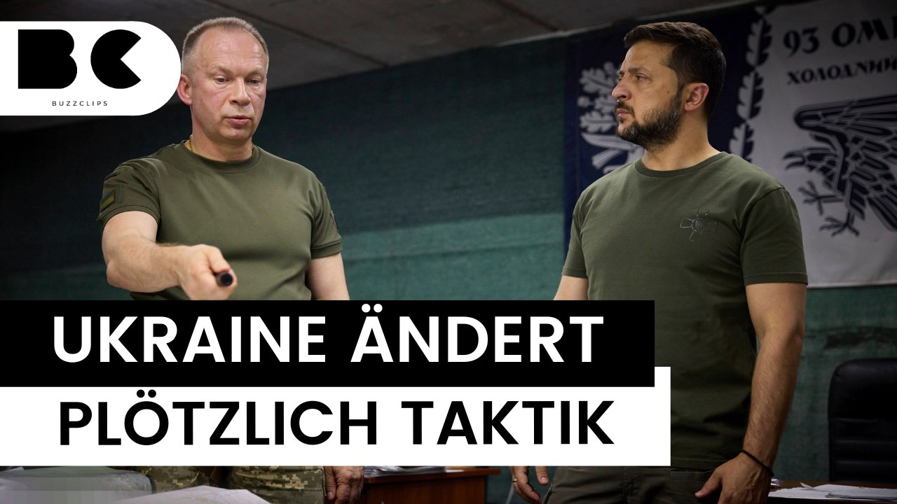 Jetzt ändert die Ukraine ihre Taktik!