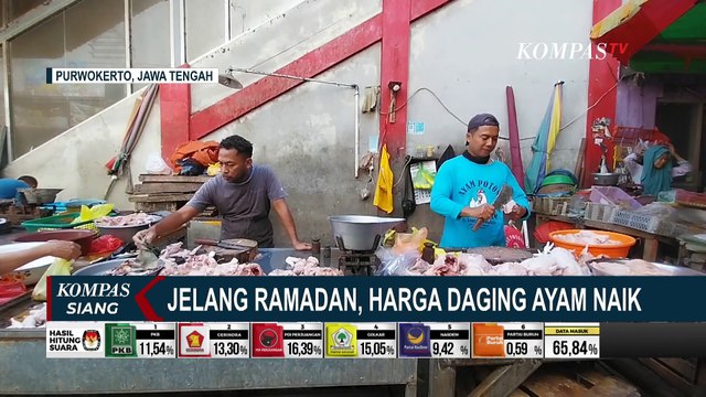 Menghitung Hari Menuju Ramadan, Harga Daging Ayam dan Sejumlah Bahan Pokok Naik!