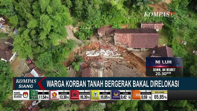 Fenomena Tanah Bergerak di Brebes, 78 Rumah Rusak dan 35 di Antaranya Nyaris Ambruk!