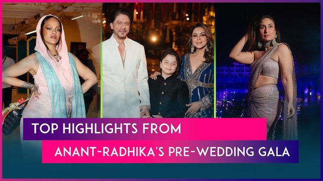 SRK, Salman, Aamir Khan's Dance; Rihanna's Gig - Viral Moments From Anant-Radhika's Pre-Wedding Gala