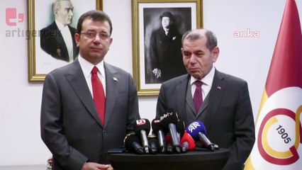 İmamoğlu, Dursun Özbek'i ziyaret etti