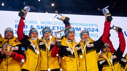 Historischer WM-Dreifachsieg im Viererbob: Francesco Friedrich gewinnt seinen 6. Titel 🥇