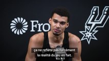 Spurs - Wembanyama sur la NBA : “Ce qu'on voit à la télé ne reflète pas forcément la réalité du jeu”