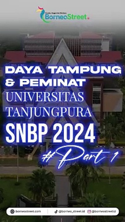 Daya Tampung dan Peminat SNBP 2024 Universitas Tanjungpura