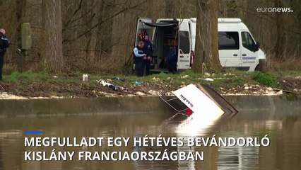 Megfulladt egy hétéves bevándorló kislány Franciaországban