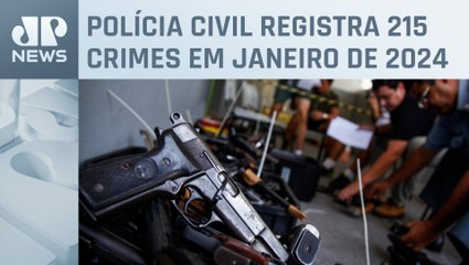 SP registra menor patamar de homicídios em 24 anos
