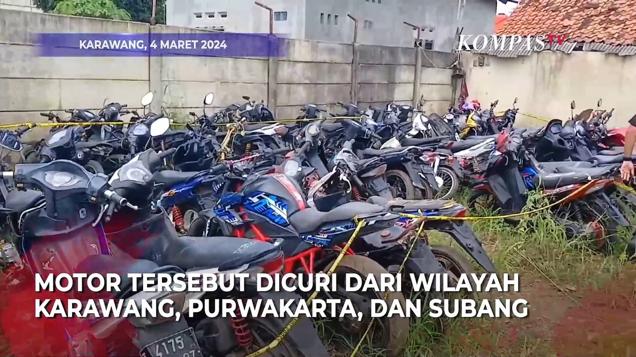Penadah Sepeda Motor Curian di Karawang Ditangkap, Polisi Beri Imbauan Ini