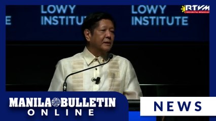 Marcos: Philippines won't be 'mere pawn' in China-US power showdown