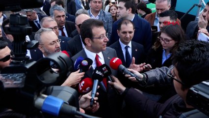 İamamoğlu'ndan Kurum'a: Gelsin metro açılışında beraber adımlayalım isterse