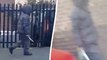 Watch: Chilling footage shows hooded knife man near Birmingham primary school