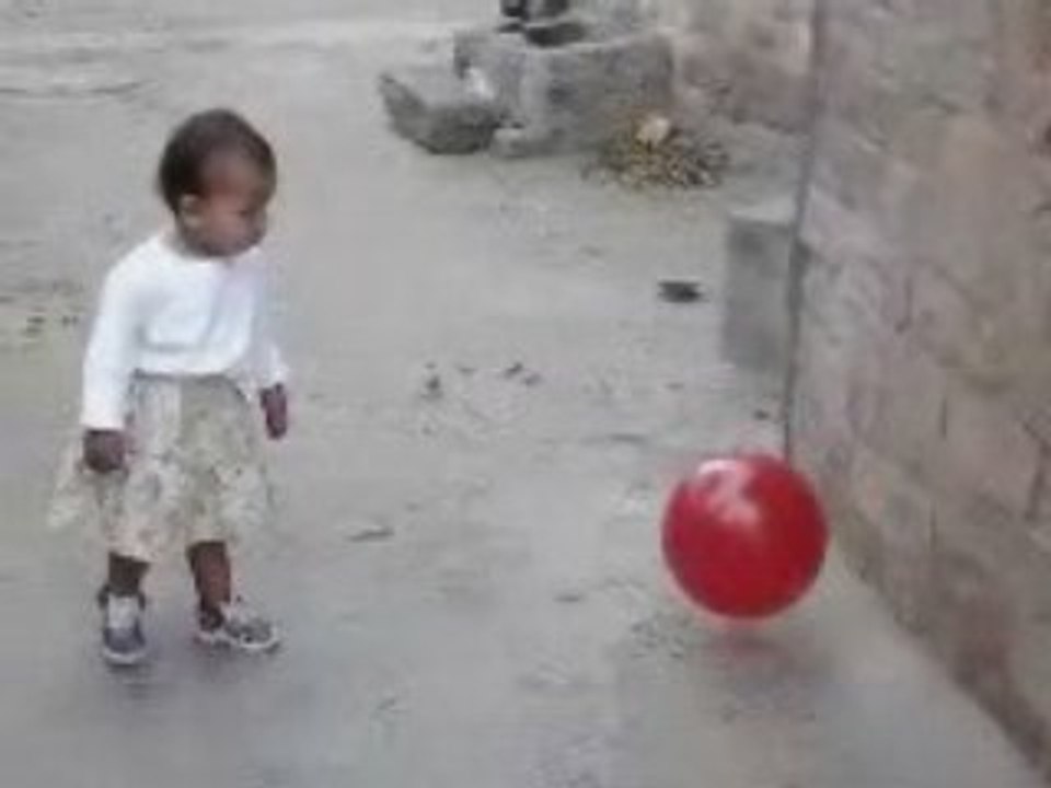 Playing baby