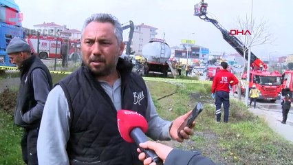 Ataşehir'de yakıt tankerinde patlama: Bir ölü