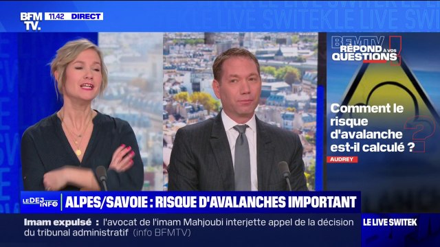 Comment le risque d'avalanche est-il calculé ? BFMTV répond à vos questions